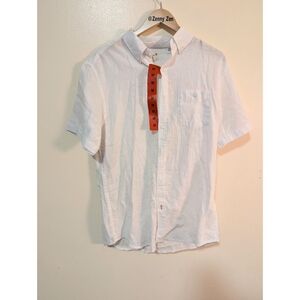 Weatherproof Vintage | White Button Down Shirt | Size M
